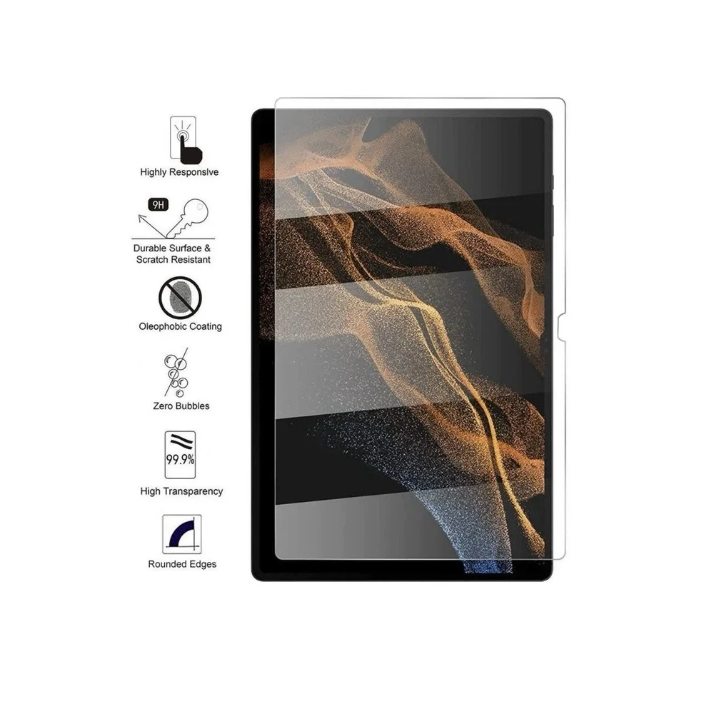 2 Pack For Samsung Galaxy Tab S10/S9/S8Ultra Tablet 14.6 Glass Screen Protector